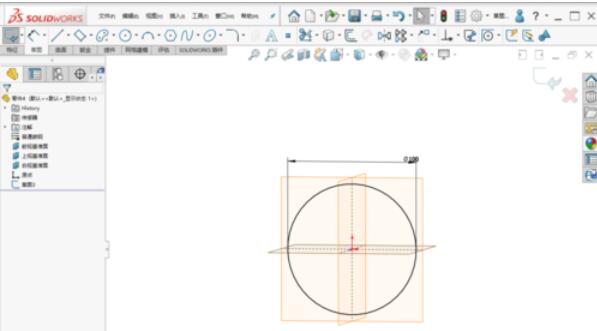 solidworks2019中加厚命令使用操作步驟截圖