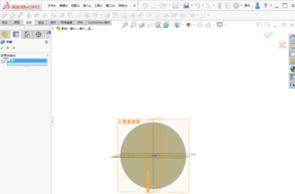 solidworks2019中加厚命令使用操作步驟截圖