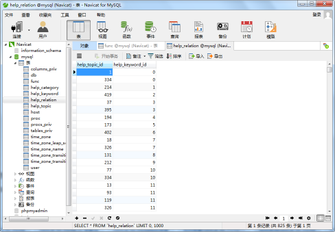 Navicat for MySQL查詢(xún)表中數(shù)據(jù)的操作方法截圖