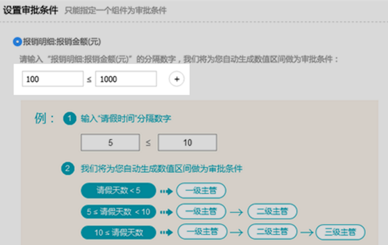 釘釘電腦版設置條件審批的使用方法截圖