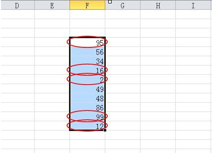 excel2010查找無(wú)效數(shù)據(jù)的操作方法截圖