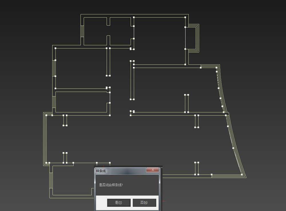 3Ds MAX單線建模的操作步驟截圖