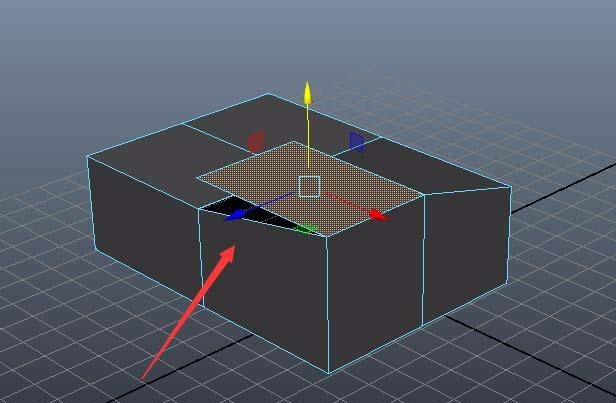 maya中建模的長方體分離邊的操作步驟截圖