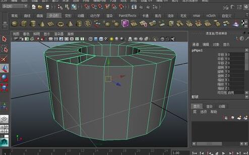 maya補上多邊形缺失的面的簡單操作步驟截圖